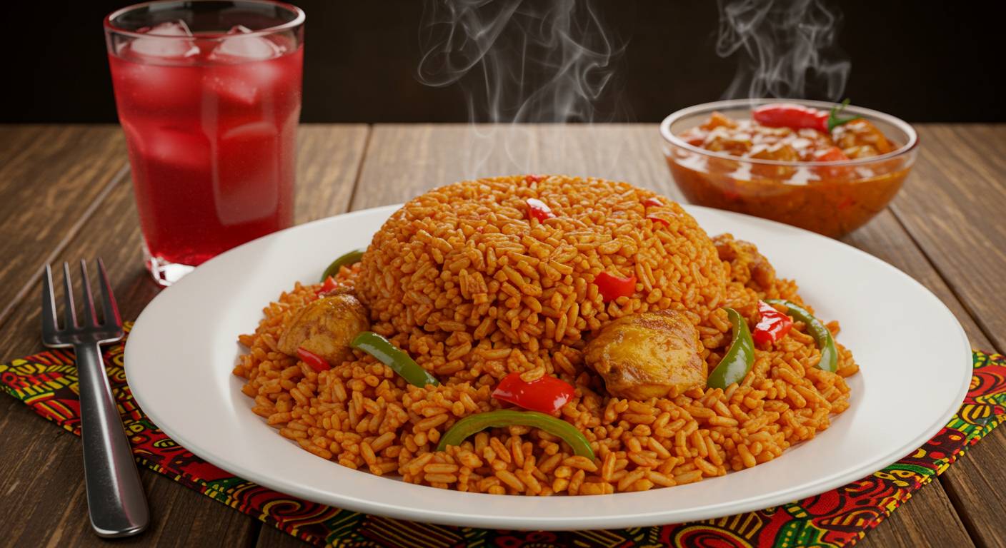 Delicious Jollof Rice Supreme